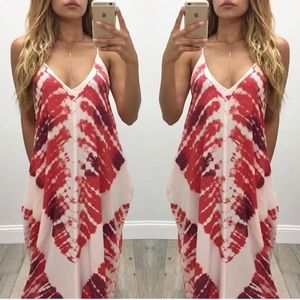 Love stitch maxi dress